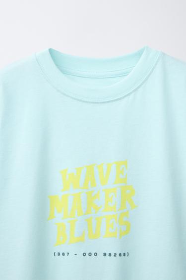 PHOTOGRAPHIC PRINT T-SHIRT - Light blue by Zara - Image 2