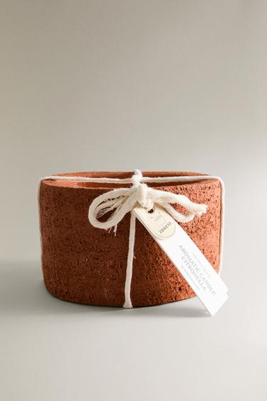 (800 G) BOUGIE D’EXTÉRIEUR PARFUMÉE CITRONNELLE - Jaune de Zara - Image 5