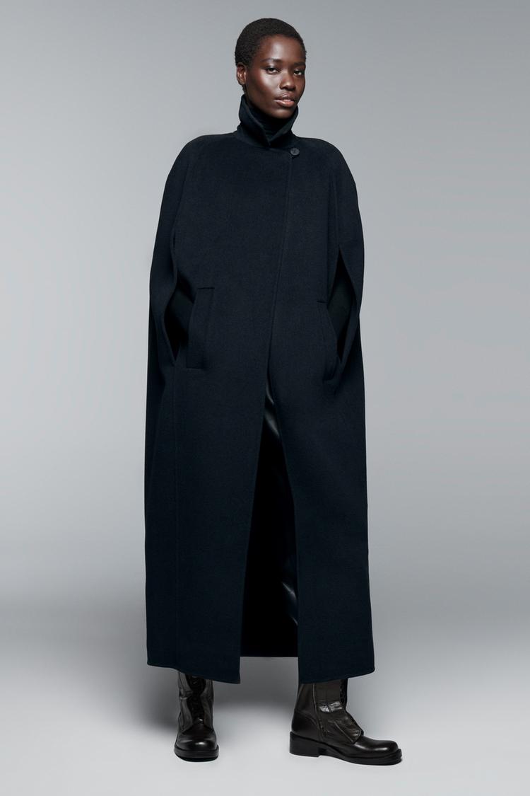 ZW COLLECTION FAUX LEATHER BALLOON PANTS