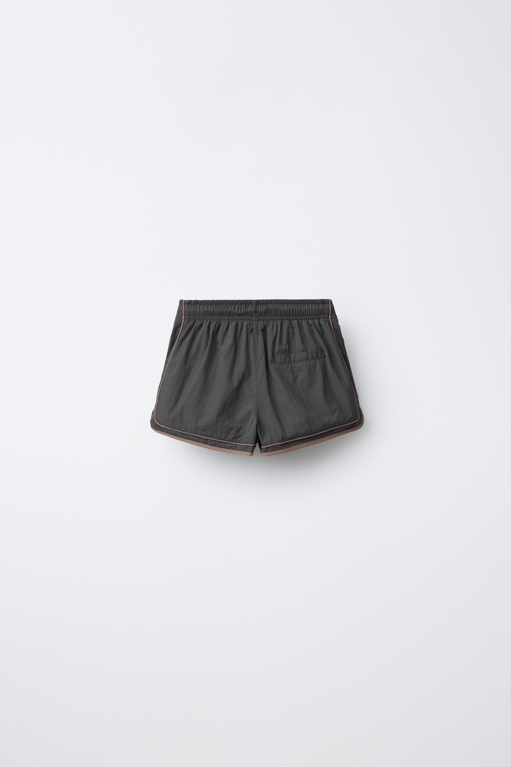 2-6 YEARS / CONTRASTING STRIPE SWIM SHORTS