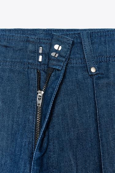 JEAN COUPE LARGE ET TAILLE HAUTE COLLECTION ZW - Bleu de Zara - Image 5