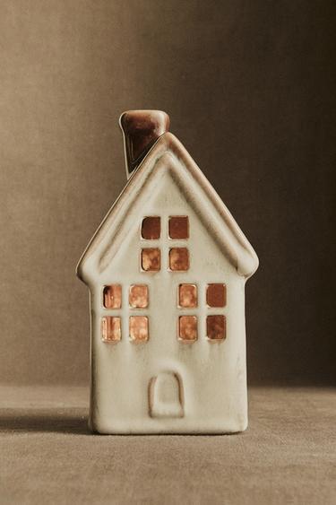 DÉCO PORCELAINE MAISON LUMIÈRE NOËL - Marron de Zara - Image 5