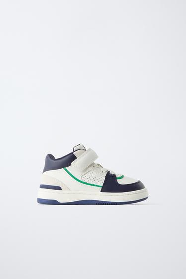 BOTÍN DEPORTIVO TIRA - Blanco de Zara