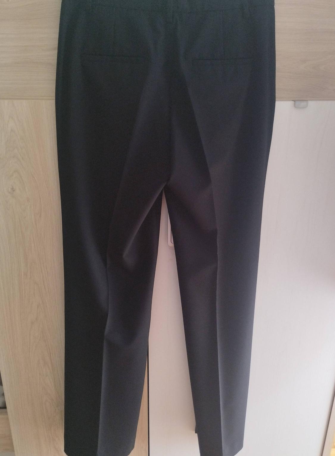100% WOOL PLEATED TROUSERS - Image 2