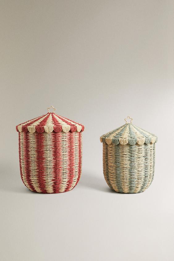 CESTA INFANTIL PAPEL CIRCO - Multicolor de Zara - Imagen 0