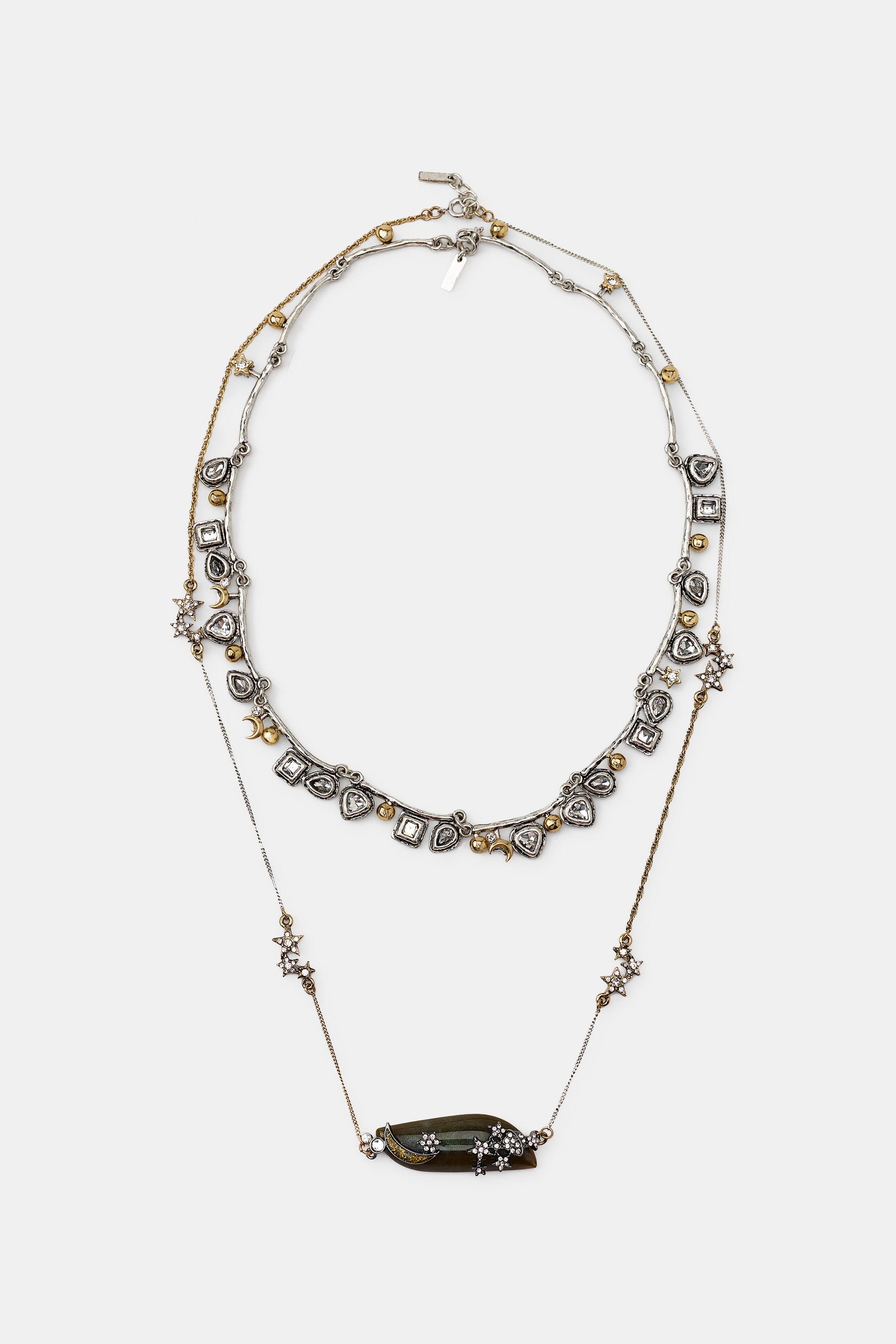 MOON AND STAR COMBINATION NECKLACE PACK