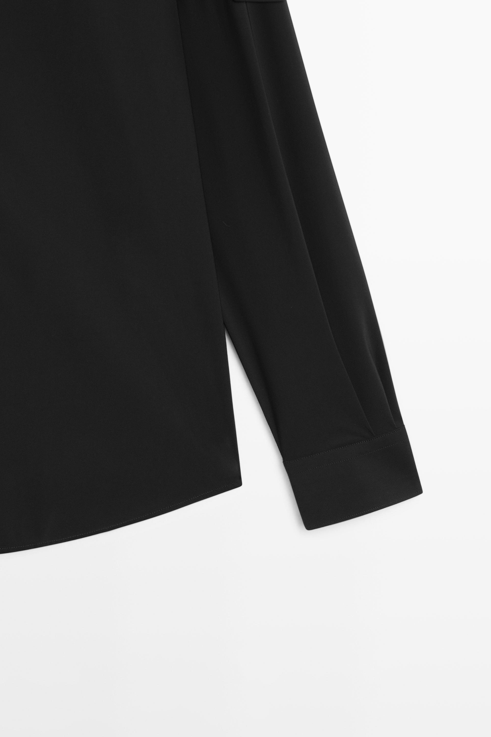 Slim fit stretch shirt