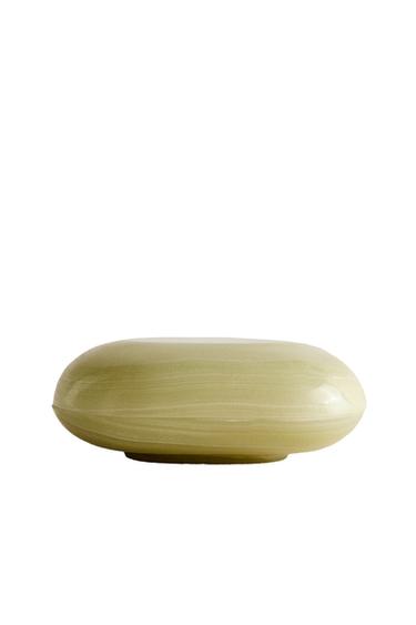 OVAL ONYX BOX I COLIN KING - Cream by Zara