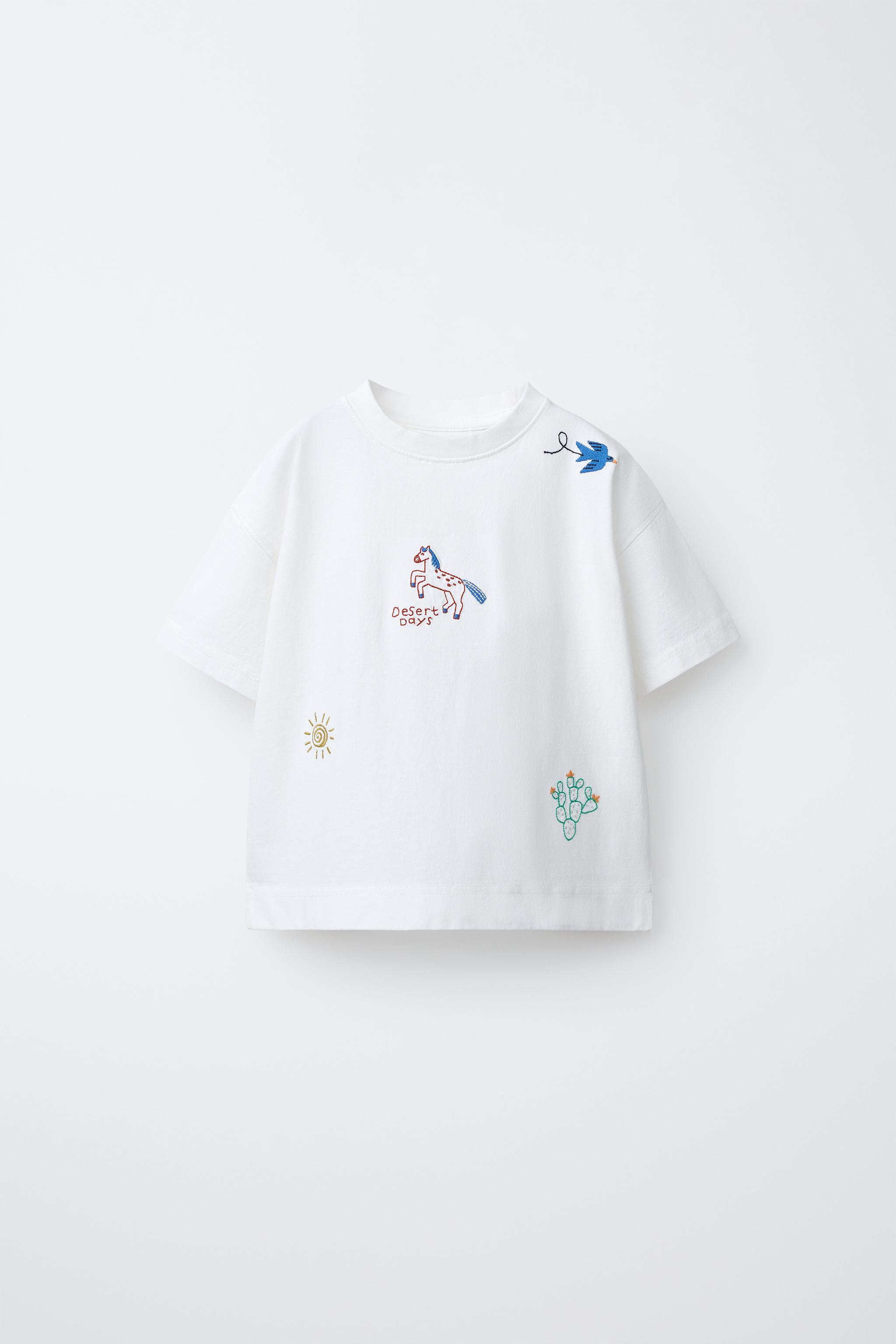 EMBROIDERED T-SHIRT