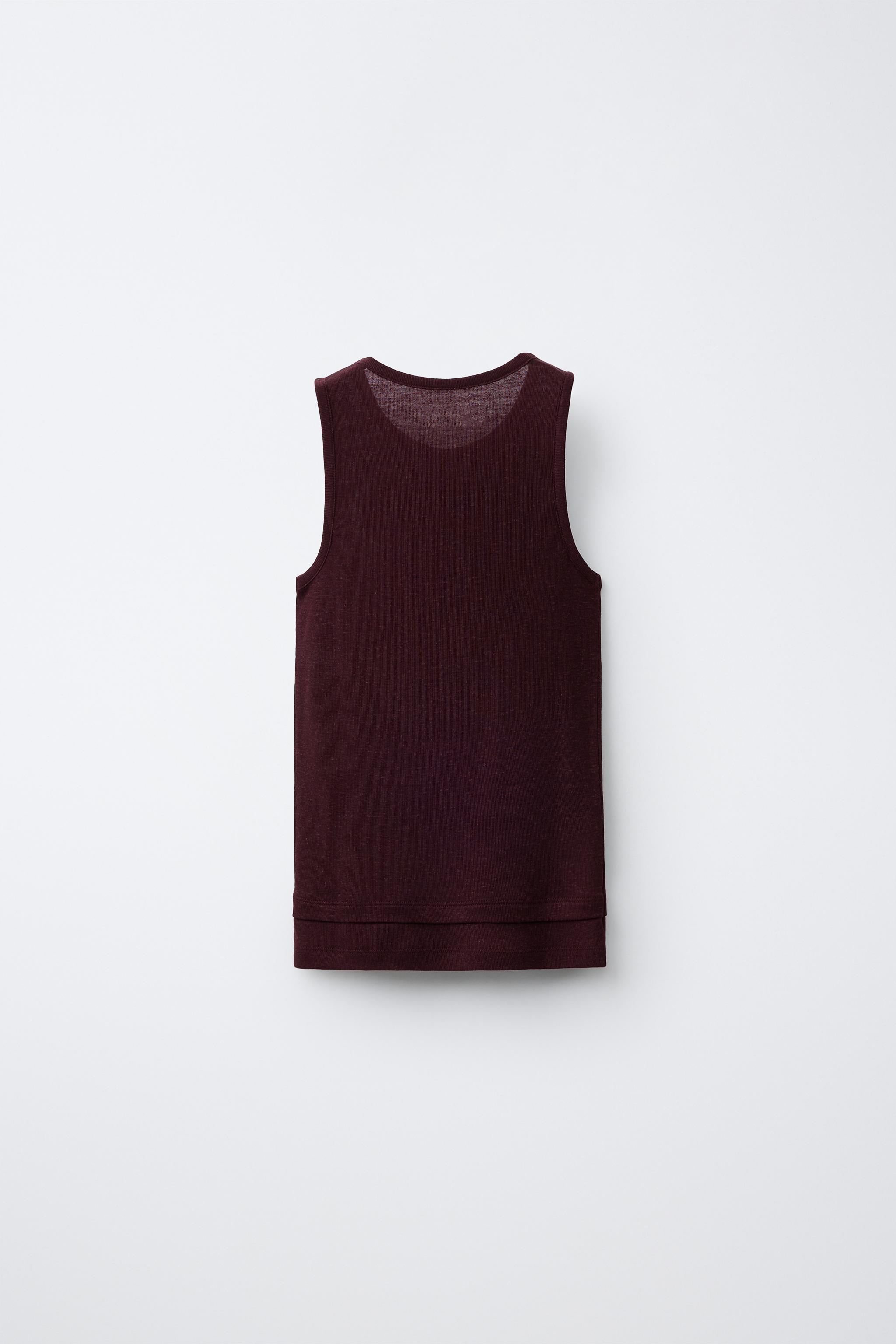 LINEN BLEND T-SHIRT
