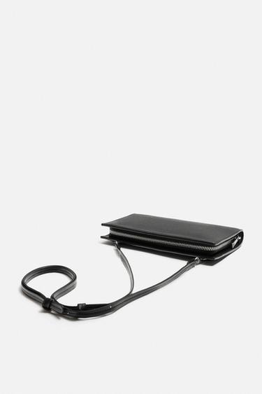 EMBOSSED XL WALLET - Black by Zara - Image 1