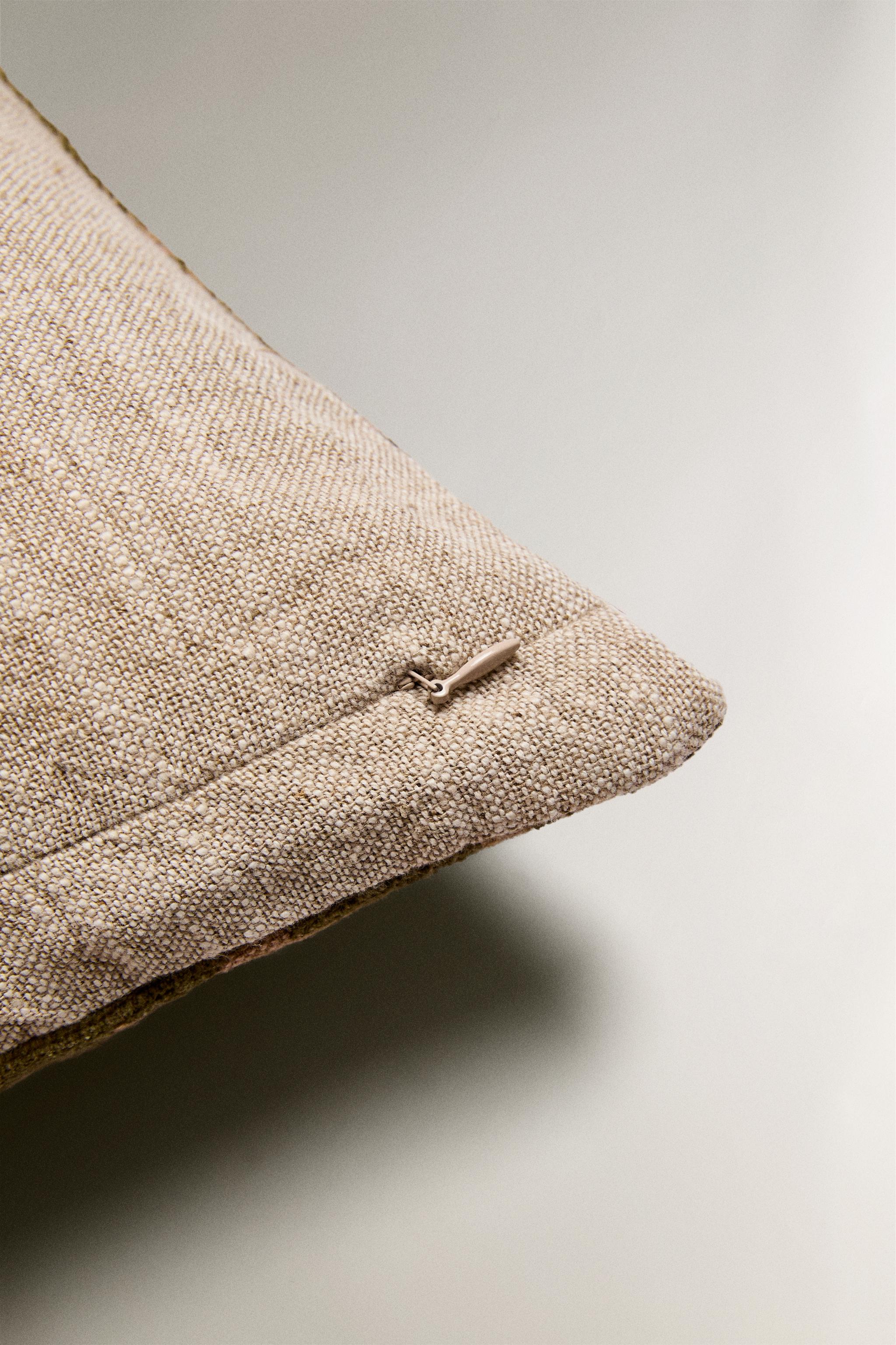 HOUSSE DE COUSSIN FLEURS