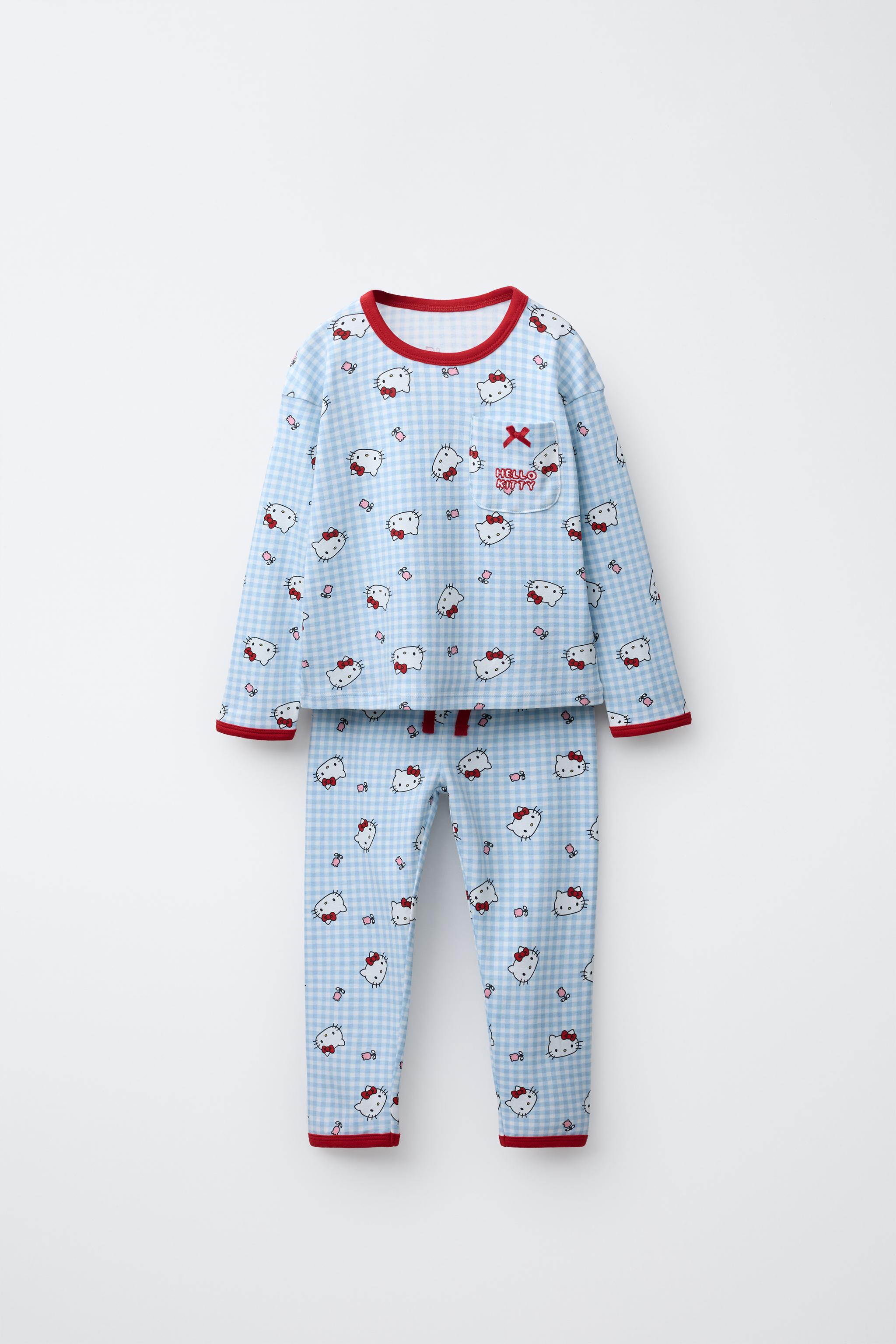 2-6 YEARS/ HELLO KITTY © SANRIO PYJAMAS Blue ZARA Spain