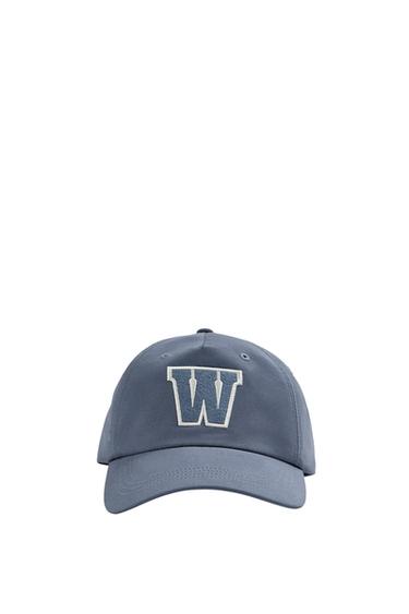 Zara TECHNICAL PATCH CAP - Blue / Gray