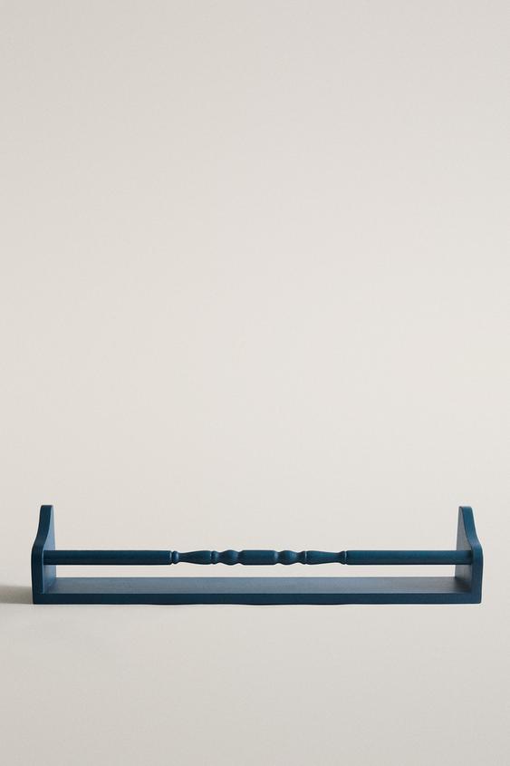 CHILDREN’S LACQUERED WOOD BOOKCASE - Blue by Zara - Image 0
