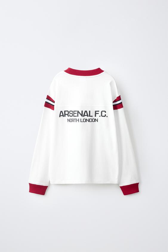 T-SHIRT IMPRIMÉ ARSENAL F.C. © - Blanc de Zara - Image 1