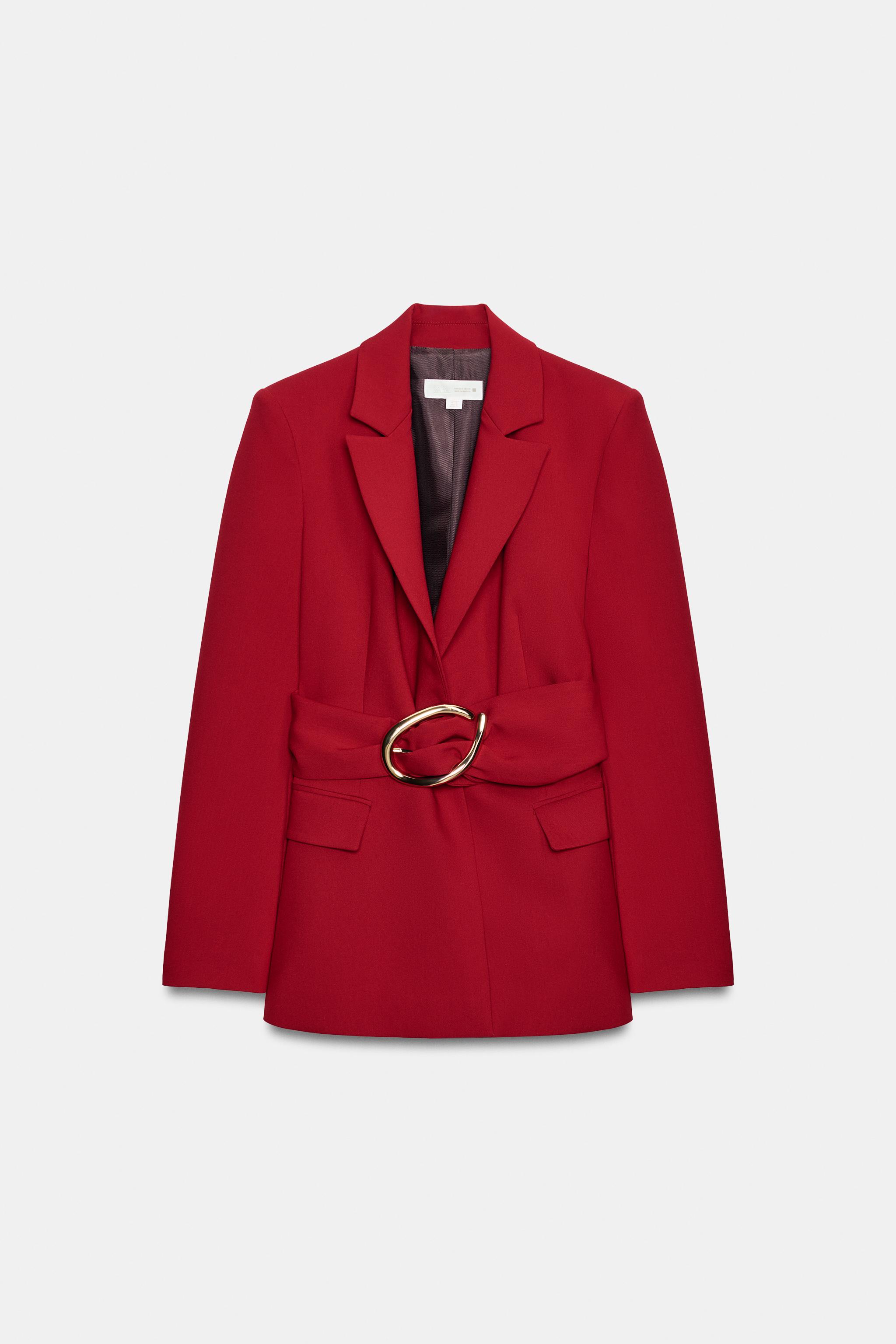VESTE CEINTURE BOUCLE