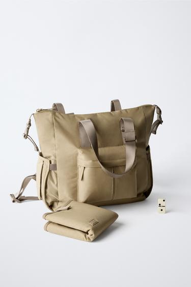 MATERNITY BACKPACK - Camel Brown by Zara - Image 5