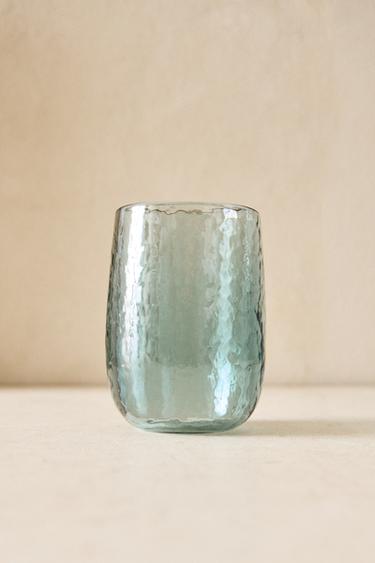 VERRE ACRYLIQUE MARTELÉ - Bleuté de Zara - Image 5