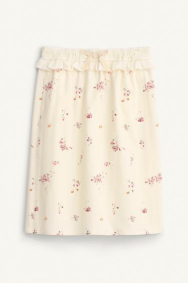 FALDA MIDI ESTAMPADA LIMITED EDITION - Estampado de Zara