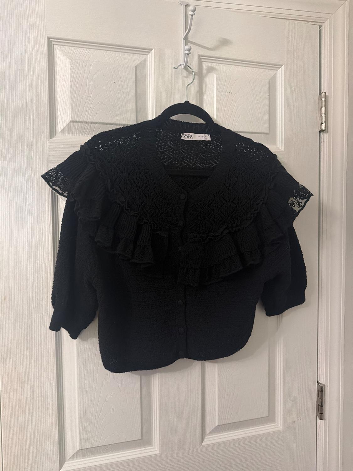 LACE KNIT TOP - Image 4