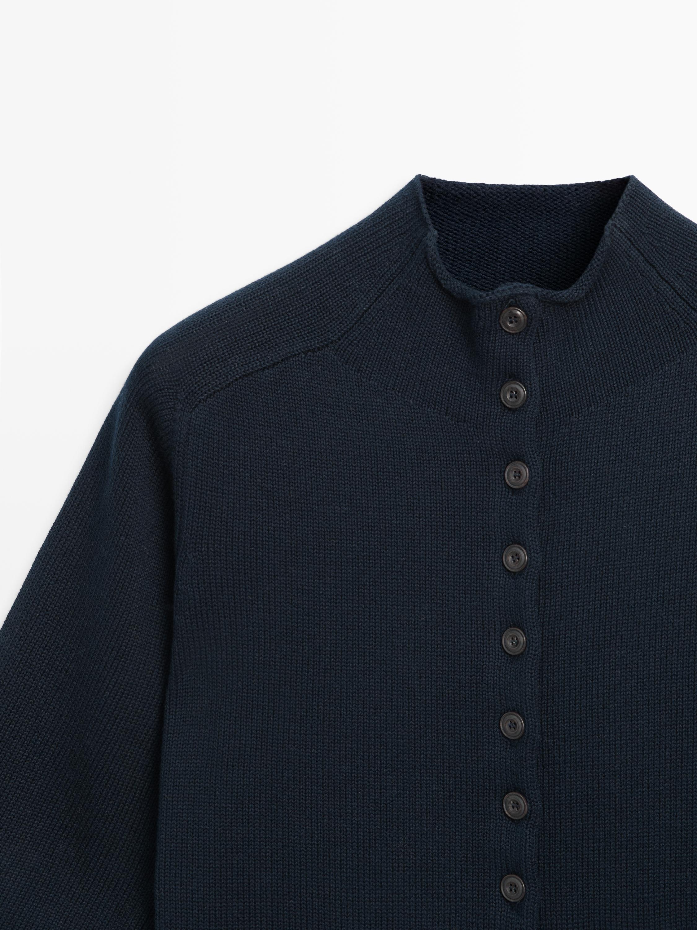 Cardigan en maille à manches courtes