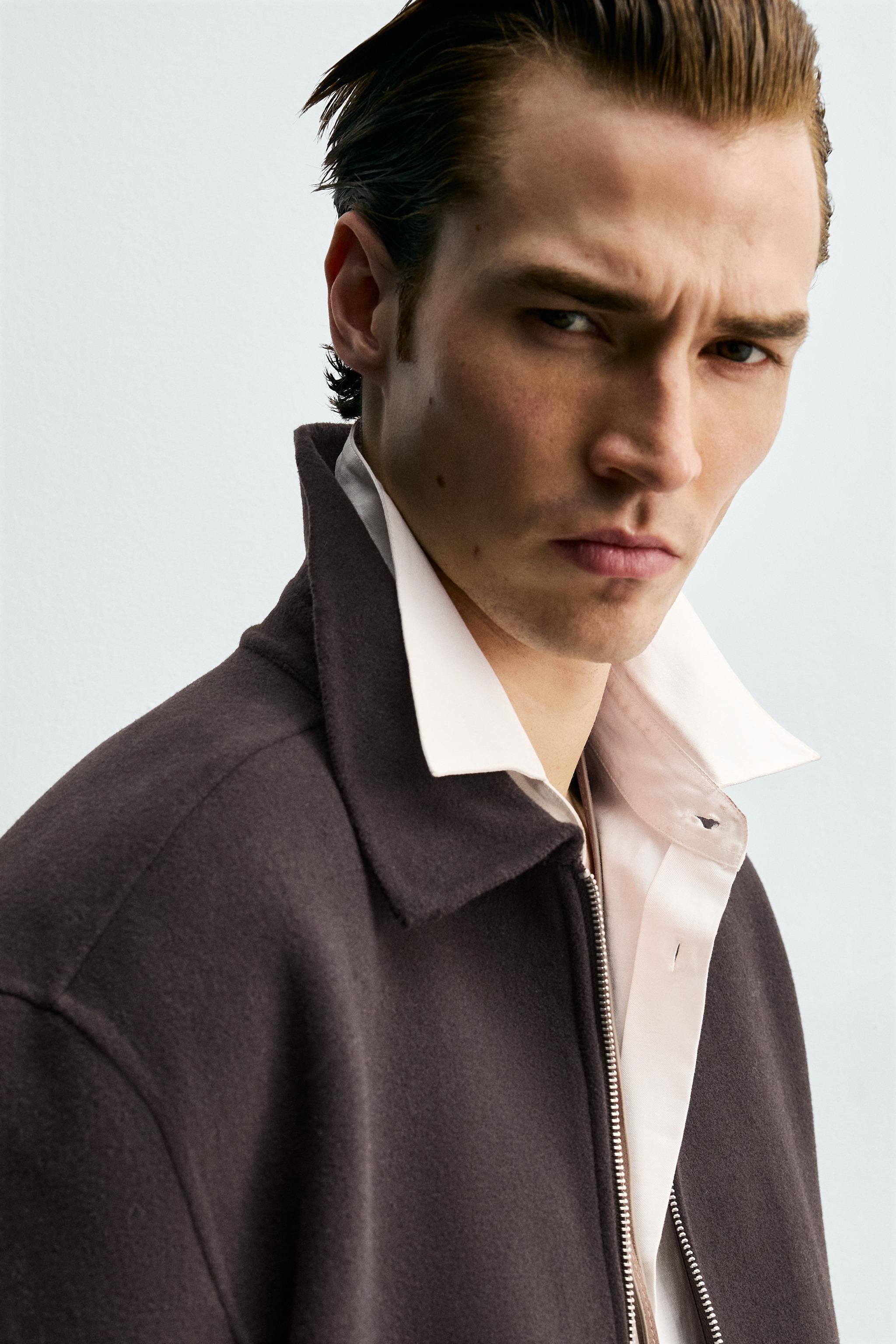 BOXY FIT WOOL JACKET