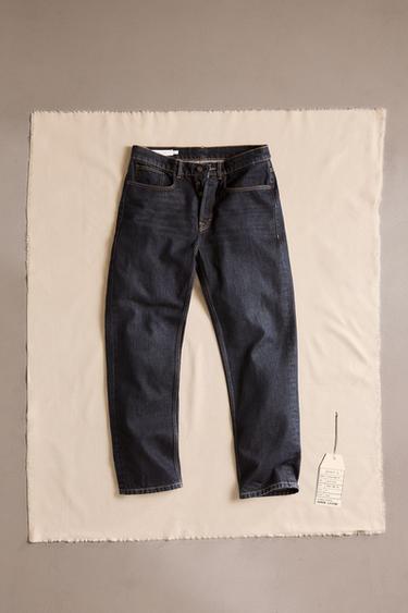 STRAIGHT ANKLE FIT JEANS - Blue by Zara - Image 0