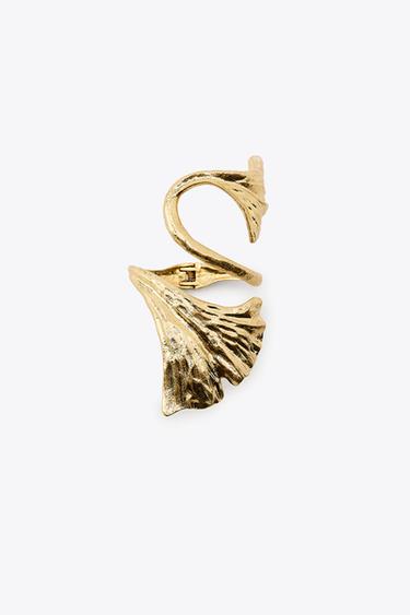 Zara LEAF METAL BRACELET - Golden