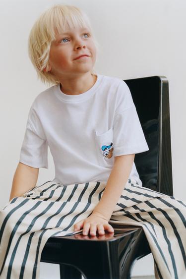 Zara DONALD DUCK © DISNEY POCKET T-SHIRT - White
