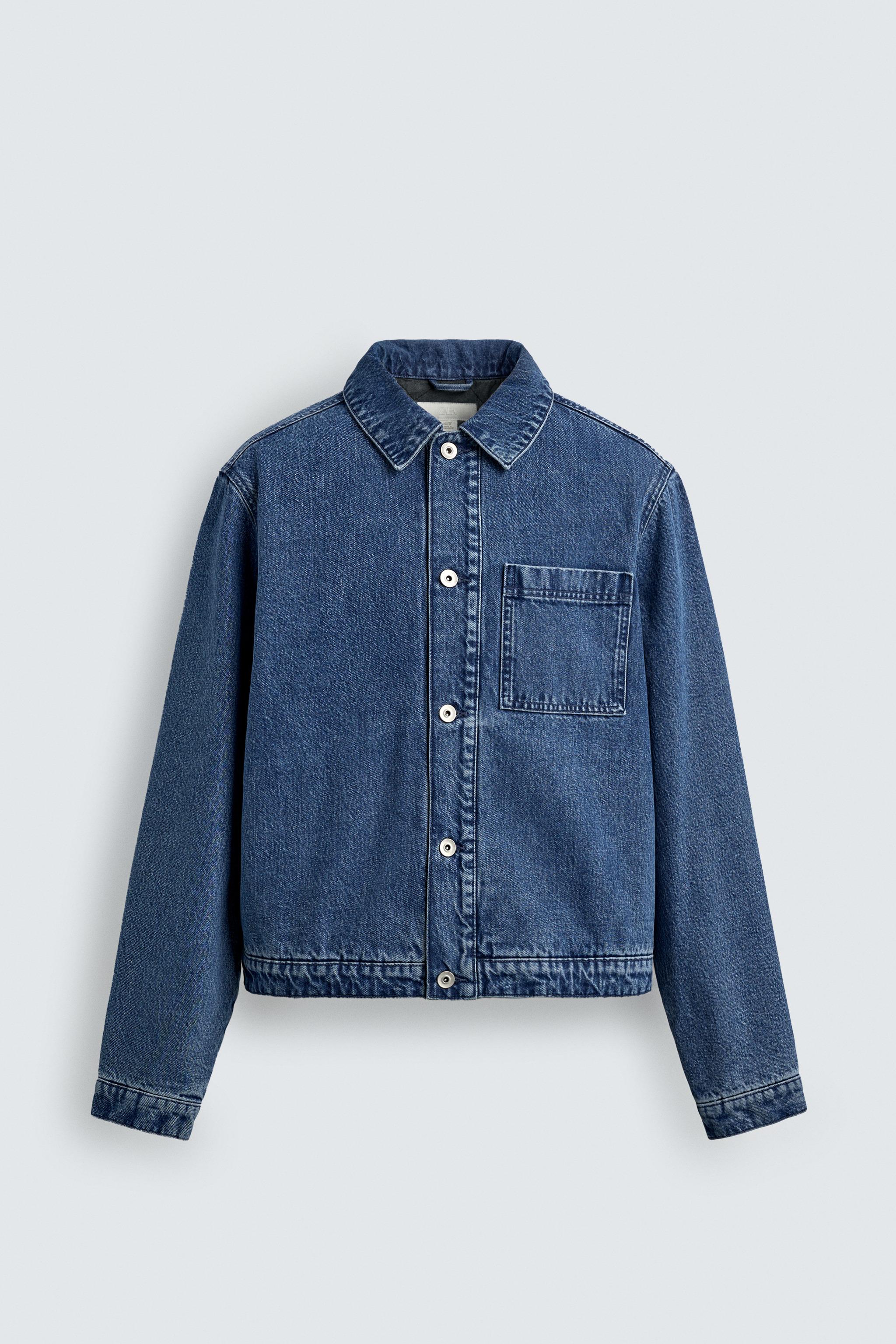 SURCHEMISE EN DENIM MATELASSÉE