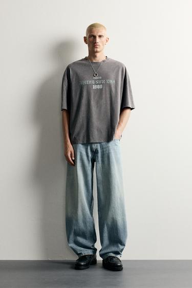 JEANS BALLOON FIT - Azul de Zara - Imagen 0