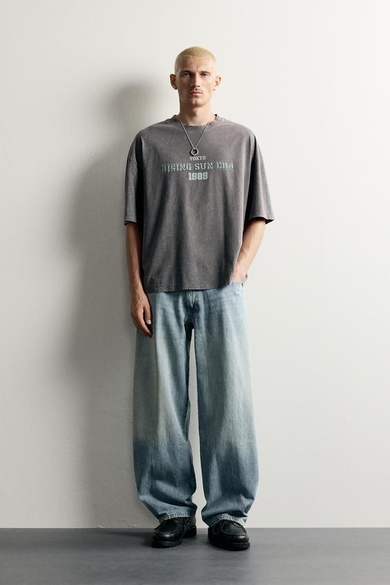 JEANS BALLOON FIT - Azul de Zara - Imagen 0