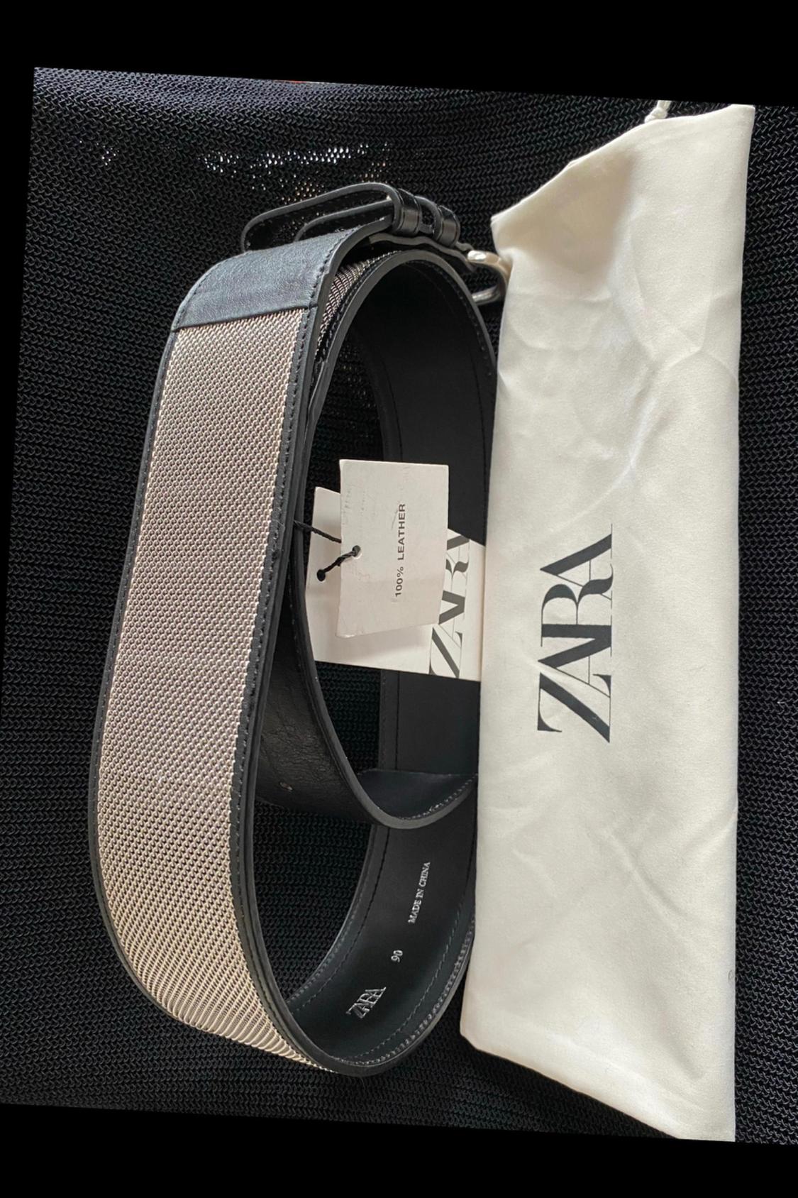 LEATHER METAL MESH BELT - Image 2