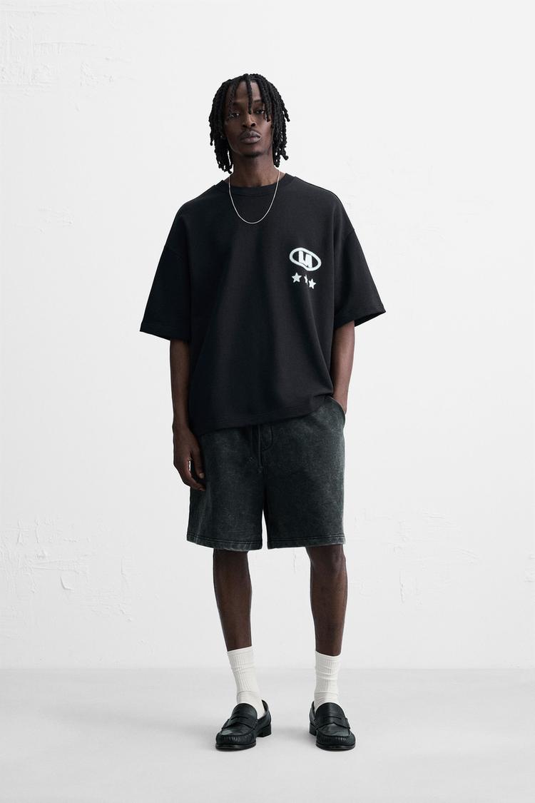 SWEATSHIRT COM GRÁFICOS ESTAMPADOS