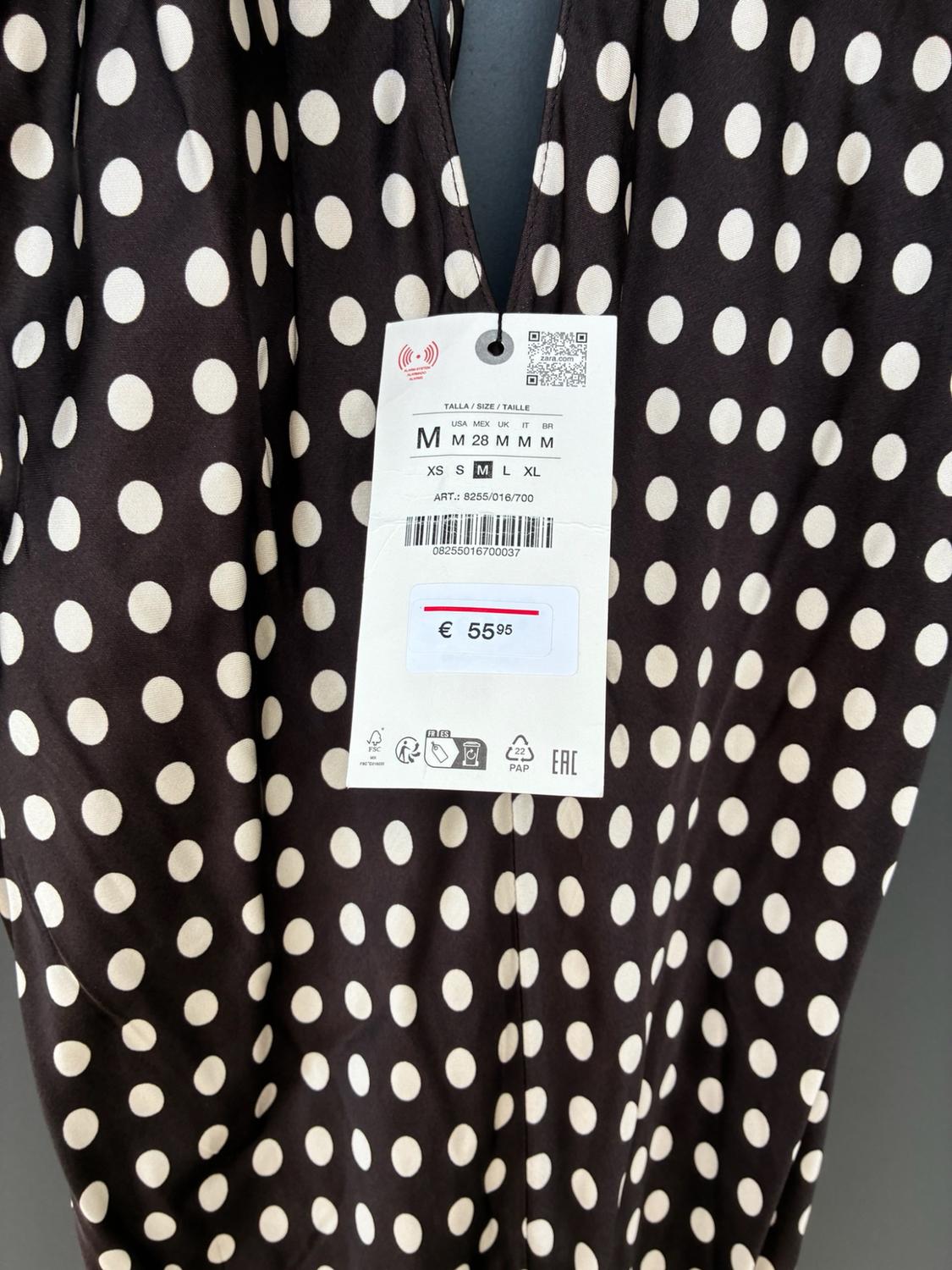 ZW COLLECTION HALTER POLKA DOT DRESS - Image 6
