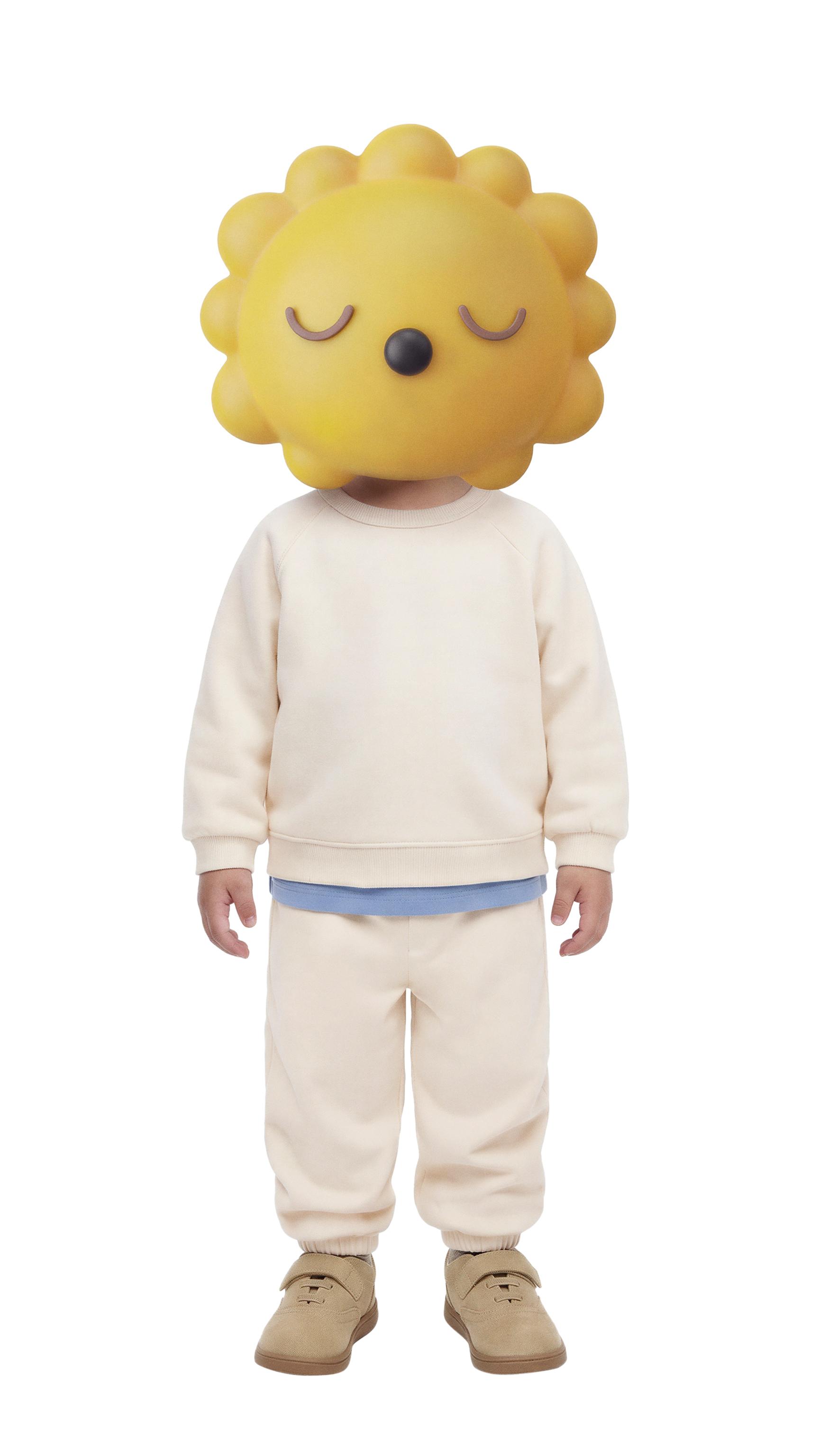 BASIC SWEATSHIRT AND JOGGER PANTS SET — Ecru