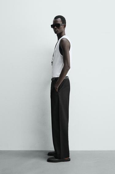 RIBBED TANK TOP - White by Zara - Image 3