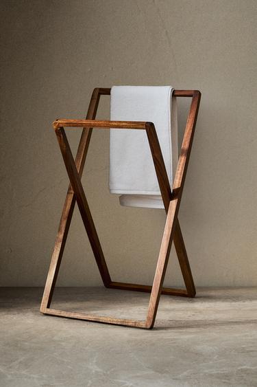PORTASCIUGAMANI IN LEGNO DI ACACIA - Marrone di Zara