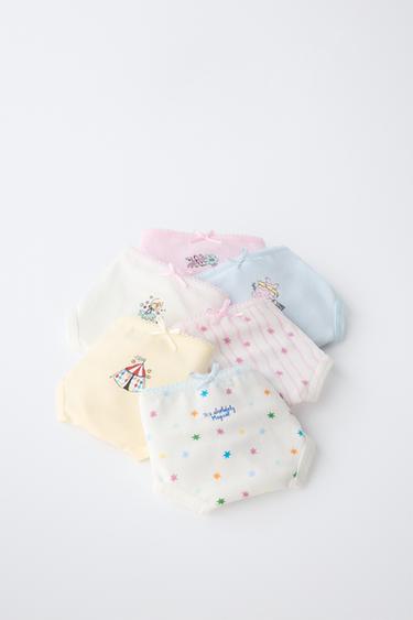 1 1/2-6 ANS/ LOT DE SIX CULOTTES CIRQUE - Multicolore de Zara - Image 5