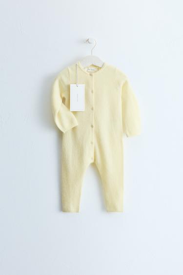 ZARA TIMELESS - MONO 100% CASHMERE - Amarillo claro de Zara