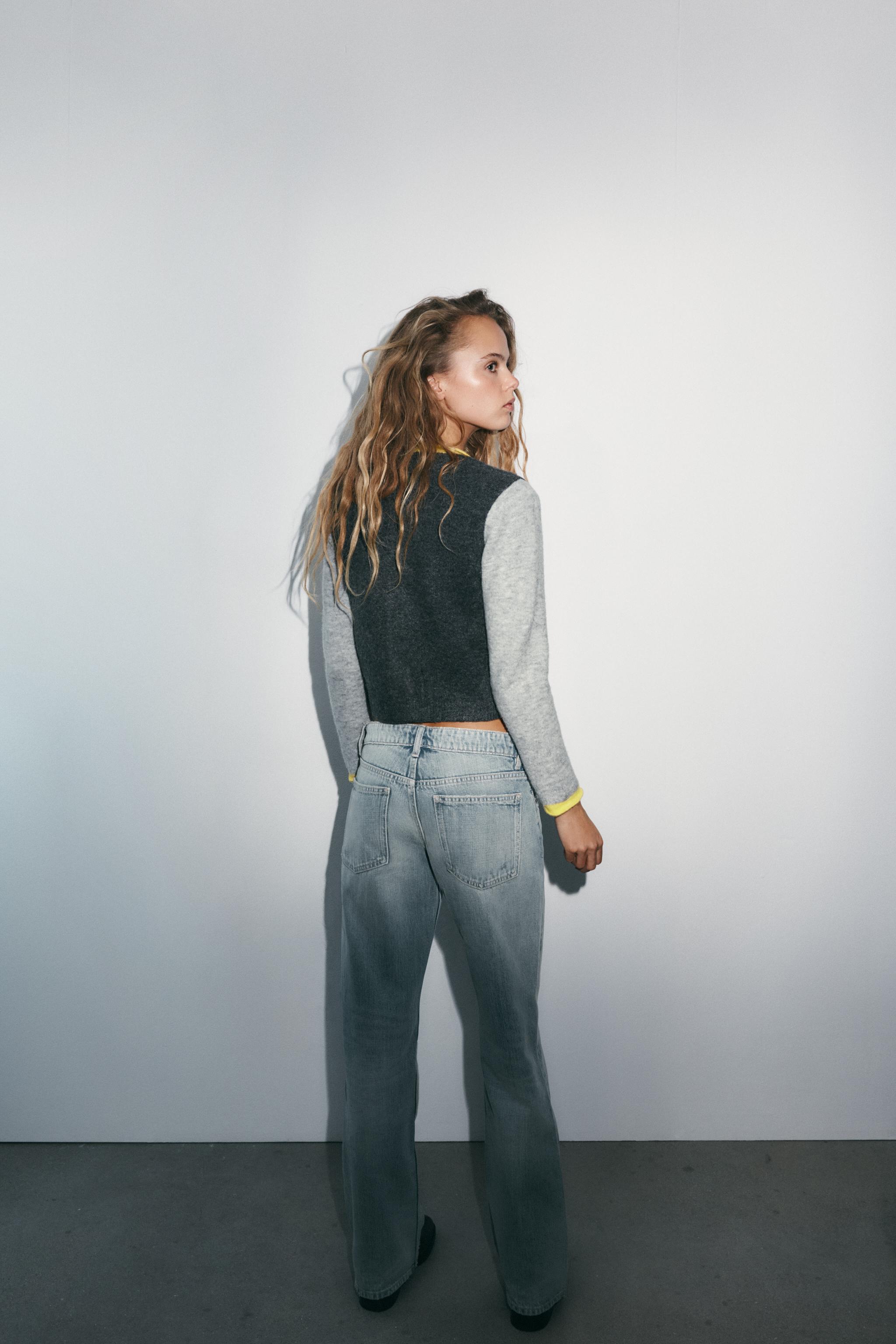 カラーブロックニットジャケット - マルチカラ― | ZARA Japan / 日本