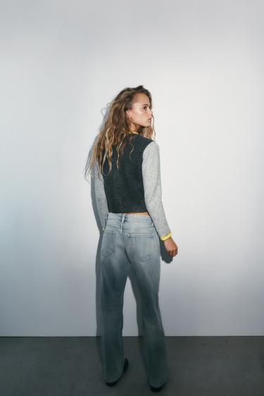 COLOUR BLOCK CARDIGAN - Multicoloured by Zara - Image 3