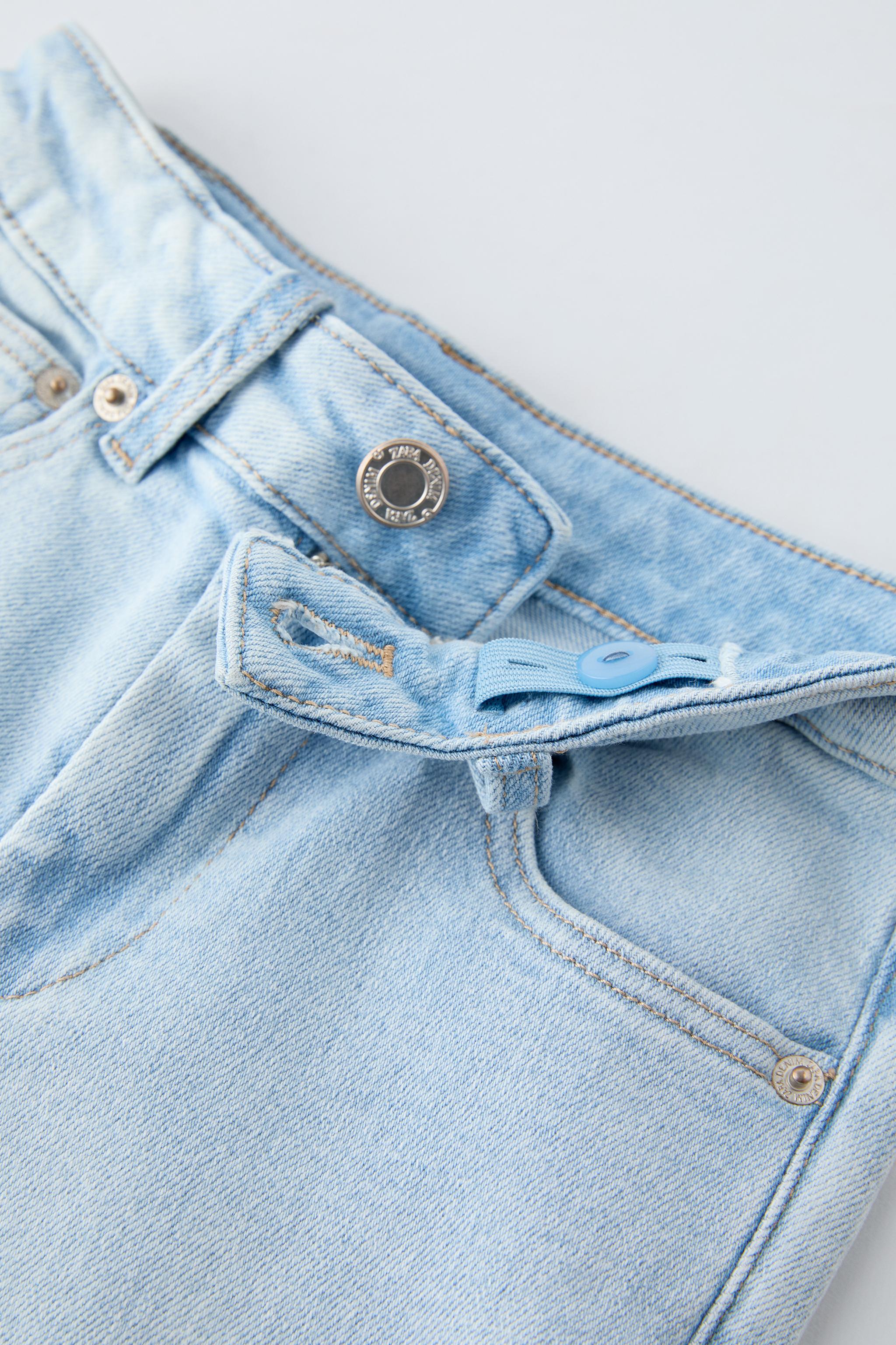 MULTI-CARGO JEANS - Light blue