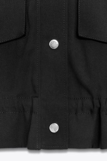 GILET CARGO - Noir de Zara - Image 4