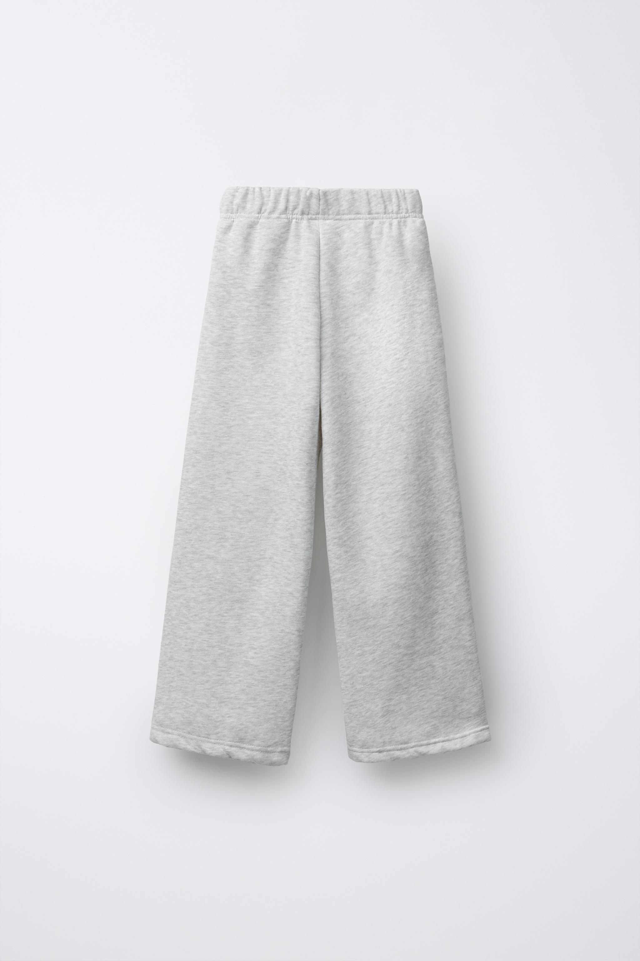CINNAMOROLL © SANRIO WIDE LEG SWEATPANTS - Gray marl | ZARA United
