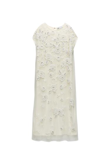 KNIT DRESS WITH BEADING - LIMITED EDITION