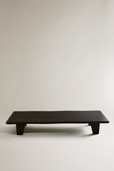 Zara FIR WOOD COFFEE TABLE - 黑色