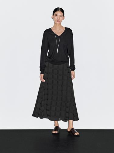 Falda larga vuelo - Marino de Zara