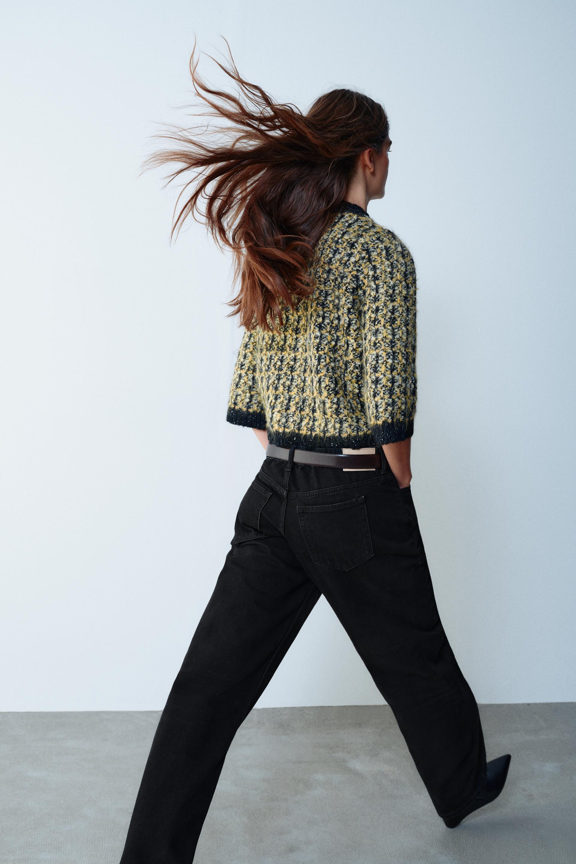 BRUSHED EFFECT CARDIGAN thumbnail 7